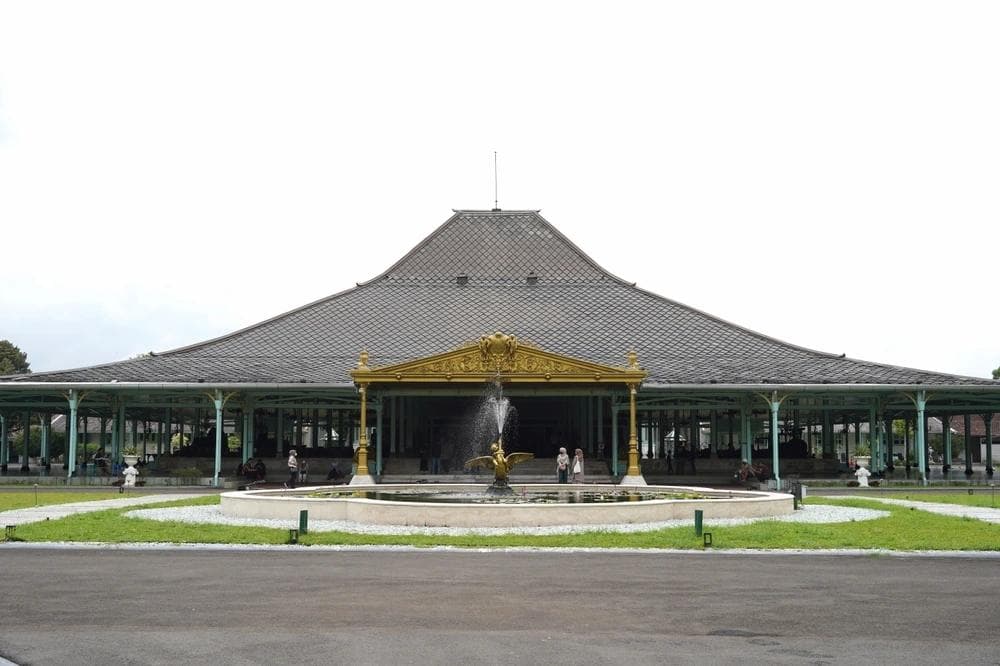 Pura Mangkunegaran palace complex in Surakarta (Solo).